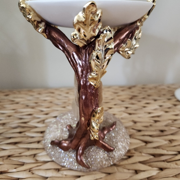 🌰New Bath and Body Works Squirrel Fall 3 Wick Candle Holder & Candle Decor 2024 - Picture 8 of 10